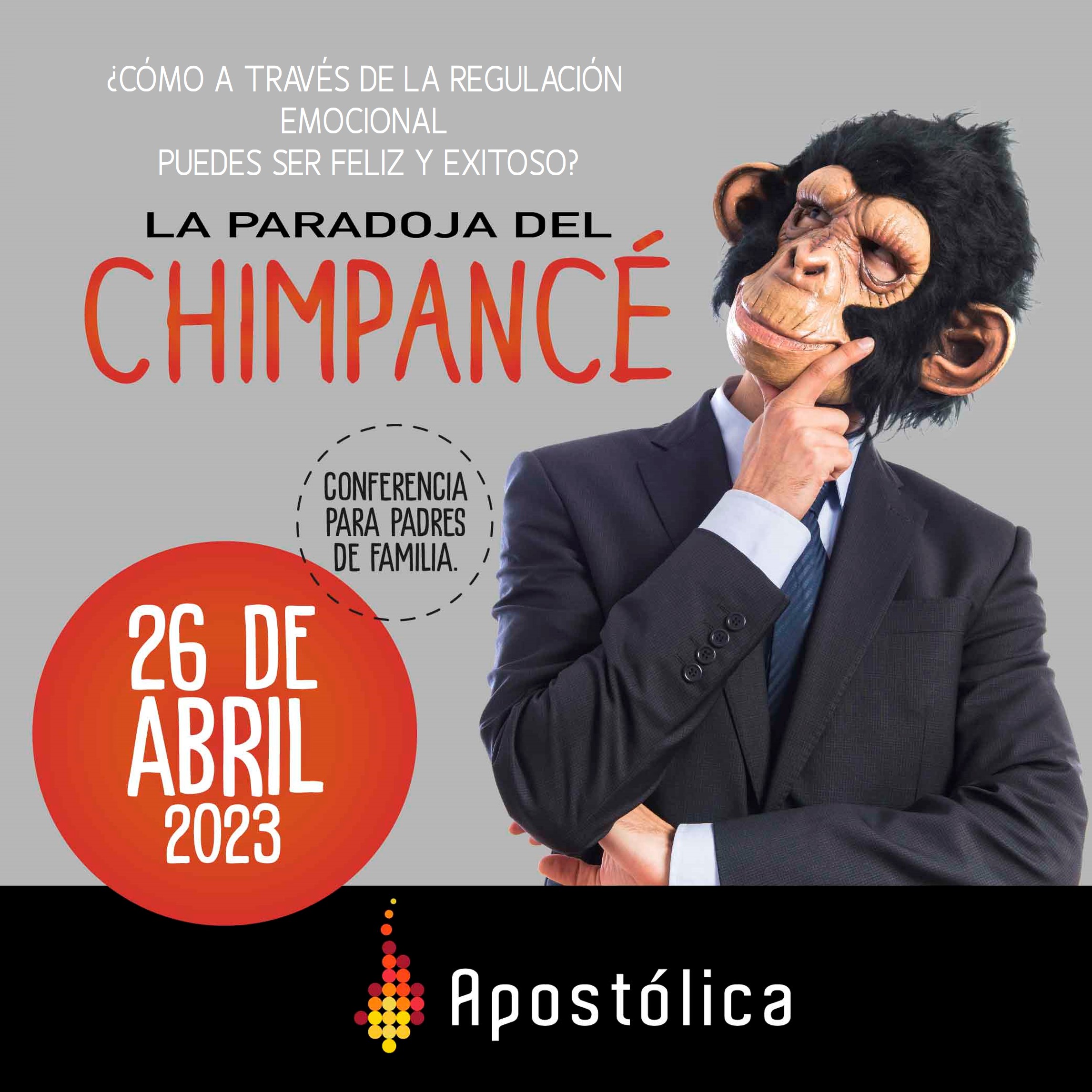 Conferencia para padres: La paradoja del chimpancé