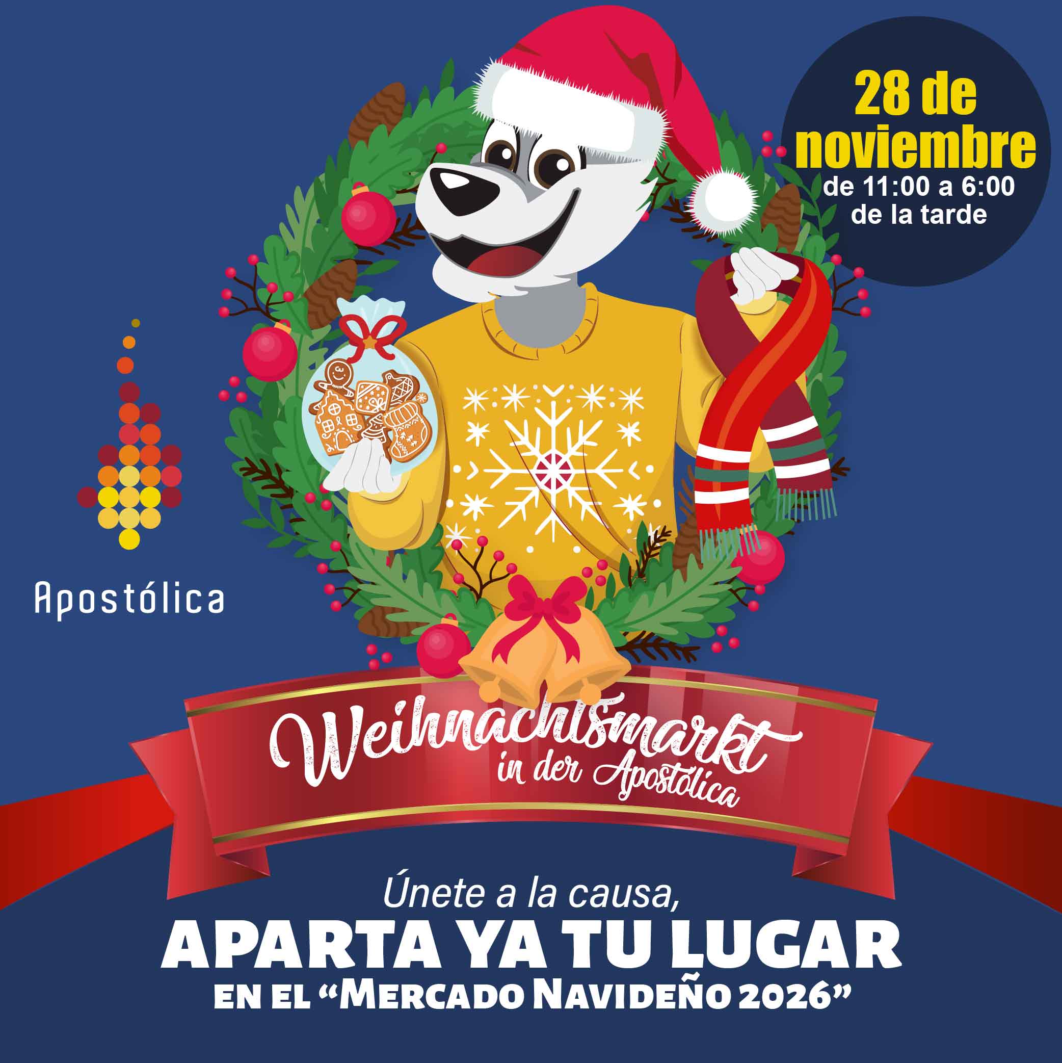 Participa en Nuestro Mercado Navideño