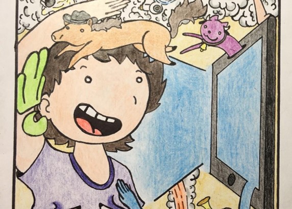 Mural representativo de la generación 2020: "Nuestra naturaleza